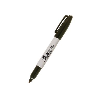 Sharpie Permanent Fine Siyah Yuvarlak Uçlu 12'li Markör