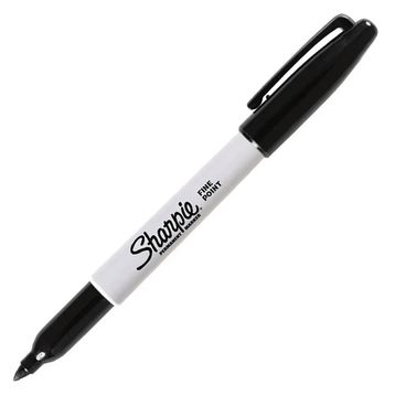 Sharpie Permanent Fine Siyah Yuvarlak Uçlu Markör