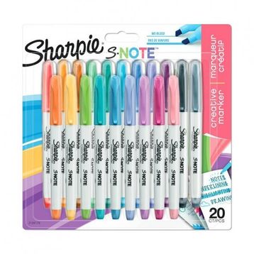 Sharpie Snote Kreatif Karışık 20 Adet Markör