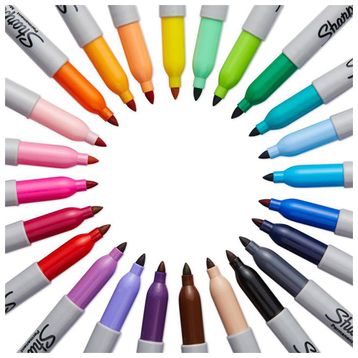 Sharpie Snote Kreatif Karışık 20 Adet Markör
