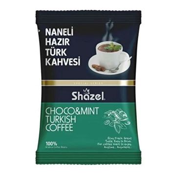 Shazel Hazır Türk Kahvesi 100 gr Naneli