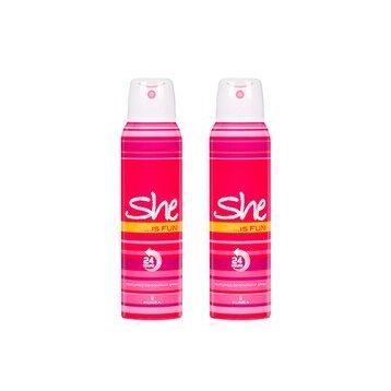 She Is Fun 2x150 ml Kadın Deodorant