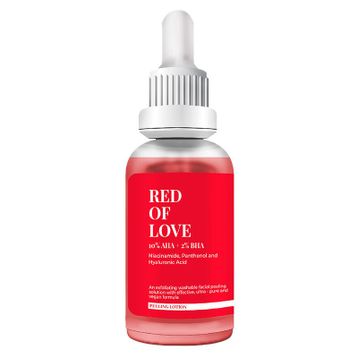 S'he Vec Red Of Love 10% Aha + 2% Bha 30 ml Yüz Peeling
