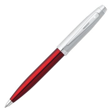 Sheaffer 9307-2 Kırmızı Yarı Krom Tükenmez Kalem