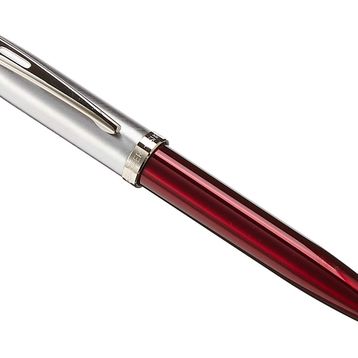Sheaffer 9307-2 Kırmızı Yarı Krom Tükenmez Kalem