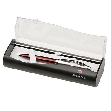 Sheaffer 9307-2 Kırmızı Yarı Krom Tükenmez Kalem