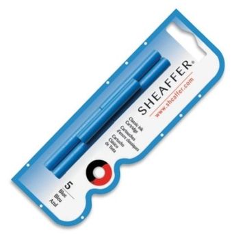 Sheaffer 96320 Mavi 5li Dolmakalem Kartuşu