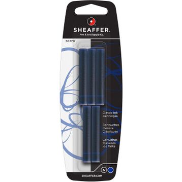 Sheaffer 96320 Mavi 5li Dolmakalem Kartuşu