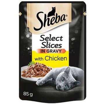 Sheba 85 gr Chicken Pouch Gravy Soslu Tavuk Etli Kedi Yaş Maması