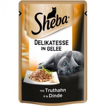 Sheba Delikatesse 85 gr Jöleli Hindili Pouch Yetişkin Kedi Konservesi