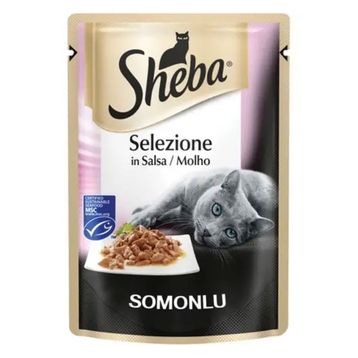 Sheba Somonlu 24x85 Gr Yaş Kedi Maması