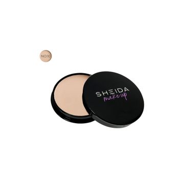 Sheida Silken Powder 2in1 Matte Make Up No.10 Pudra
