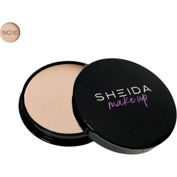 Sheida Silken Powder 2in1 Matte Make Up No.10 Pudra