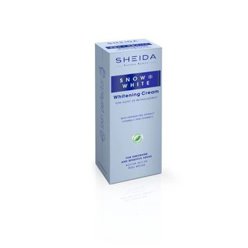 Sheida Snow White 75 ml Ton Açıcı ve Beyazlaştırıcı Koltuk Altı ve Özel Bölge Kremi