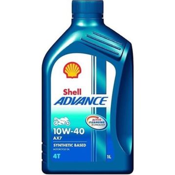 Shell Advance AX7 10W-40 4T 1 lt Motorsiklet Motor Yağı