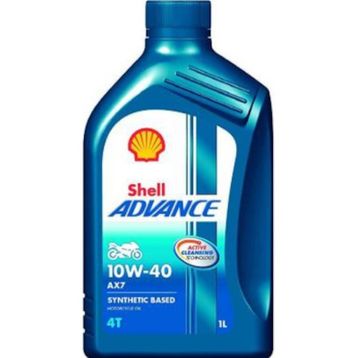 Shell Advance AX7 10W-40 4T 1 lt Motorsiklet Motor Yağı