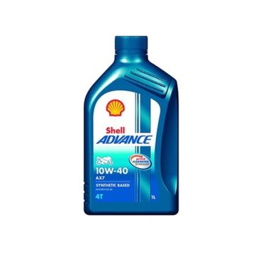 Shell Advance AX7 10W-40 4T 1 lt Motorsiklet Motor Yağı