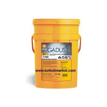 Shell Gadus S3 T100 2 18 kg Yüksek Sıcaklık Rulman Gres