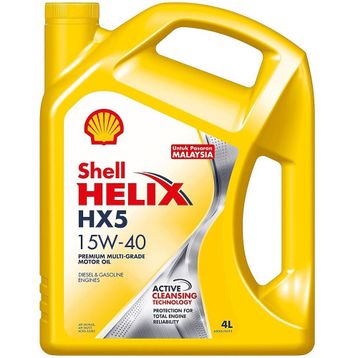 Shell Helix HX5 15W40 4 lt Motor Yağı