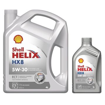 Shell Helix HX8 5W-30 4 + 1lt Motor Yağı