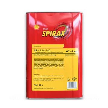Shell Spirax S2 A 85W-140 16 lt Şanzıman Dişli Yağı