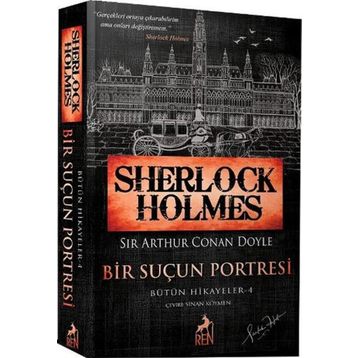 Sherlock Holmes Bütün Hikayeler Seti - 5 Kitap Takım - Sherlock Holmes Defteri Hediyeli