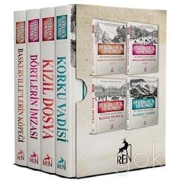 Sherlock Holmes Kutulu Set 4 Kitap
