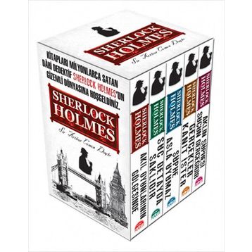 Sherlock Holmes Seti 5 Kitap Takım - Sir Arthur Conan Doyle