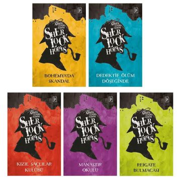 Sherlock Holmes Seti 5 Kitap Takım - Sir Arthur Conan Doyle