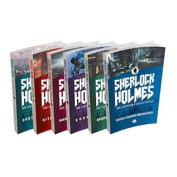 Sherlock Holmes Seti 6 Kitap Takım - Sir Arthur Conan Doyle