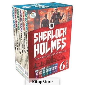 Sherlock Holmes Seti 6 Kitap Takım - Sir Arthur Conan Doyle