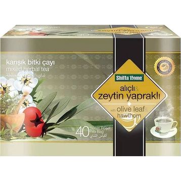 Shiffa Home 40'lı Alıçlı ve Zeytin Yapraklı Karışık Bitki Çayı