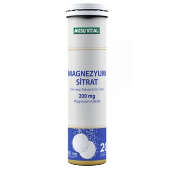 Shiffa Home Magnezyum Sitrat 8x20 Efervesan Tablet