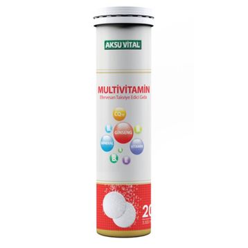 Shiffa Home Multivitamin 6x20 Efervesan Tablet