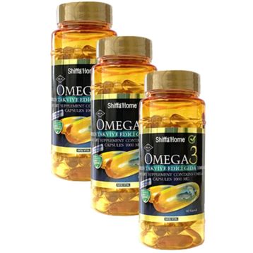 Shiffa Home Omega 3-6-9 1000 mg 3x60 Kapsül Balık Yağı