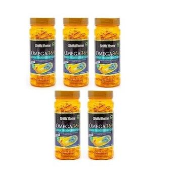 Shiffa Home Omega 3-6-9 1000 mg 5x100 Kapsül Balık Yağı