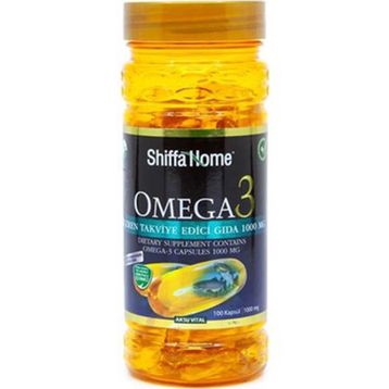 Shiffa Home Omega 3-6-9 1000 mg 6x100 Kapsül Balık Yağı