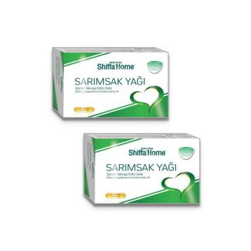 Shiffa Home Sarımsak Yağı 2x30 Kapsül