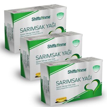 Shiffa Home Sarımsak Yağı 30 Kapsül