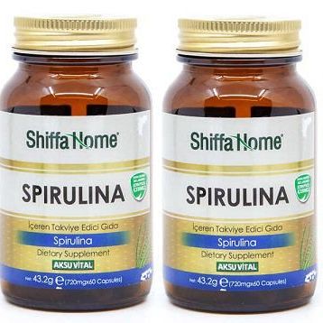 Shiffa Home Spirulina 60 Kapsül
