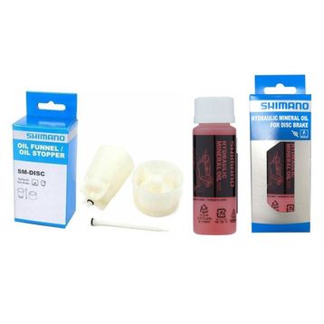 Shimano Hidrolik Hunili 100 ml Mineral Yağ Seti