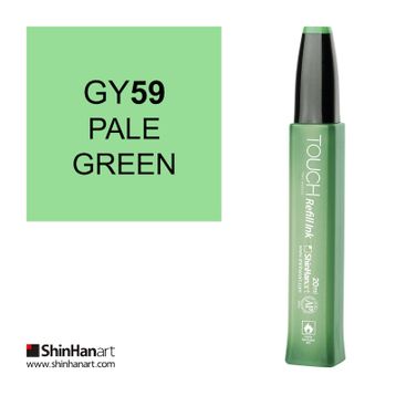 Shinhan Art Touch Twin Marker Refill Ink GY59 Pale Green 20 ml Kalem Dolum Mürekkebi