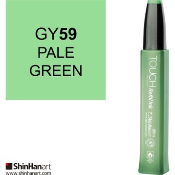 Shinhan Art Touch Twin Marker Refill Ink GY59 Pale Green 20 ml Kalem Dolum Mürekkebi