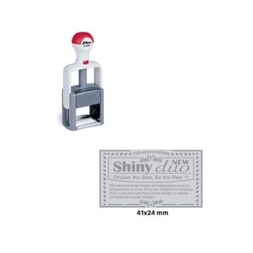 Shiny E-900 41x24 mm Siyah Kasa Siyah Ped