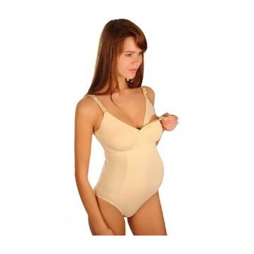Ships Baby Krem Pamuklu Hamile Emzirme Body
