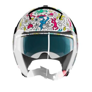 Shiro SH-64SV Tokio Doodle Açık Motosiklet Kaskı