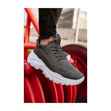Shoecide CH089 CBT Low Top Lace Up Antrasit Renk Erkek Günlük Ayakkabı