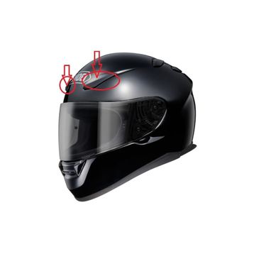Shoei XR-1100 Üst Ön Füme Havalandırma Seti