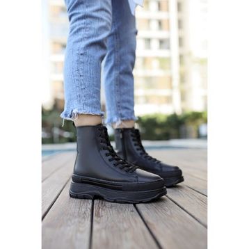 Shoemark Ballas Siyah Kadın Bot