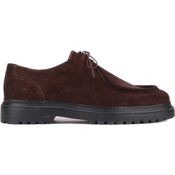 Shoetyle 250-1617 Kahverengi Süet Deri Bağcıklı Erkek Günlük Ayakkabı